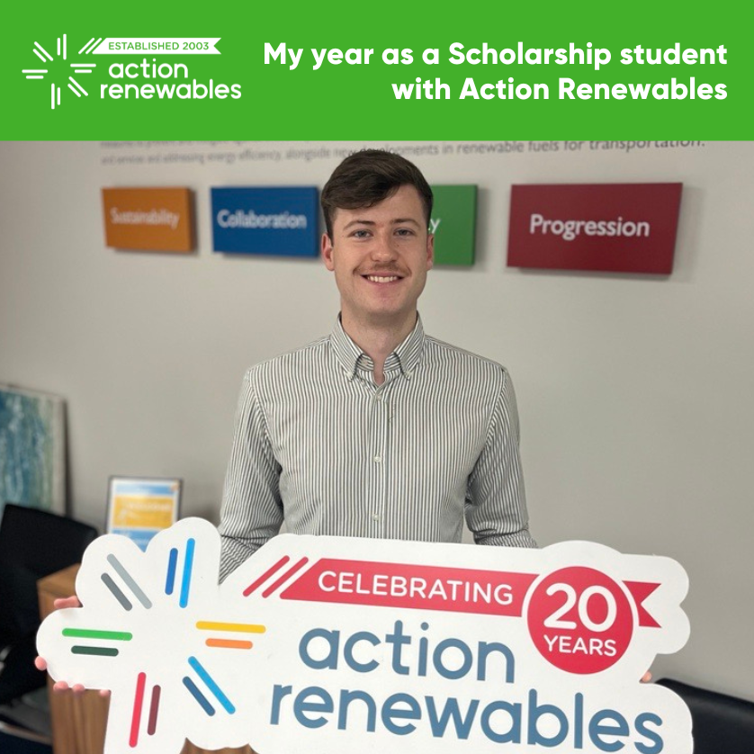 Action Renewables Scholarship –  a year in review