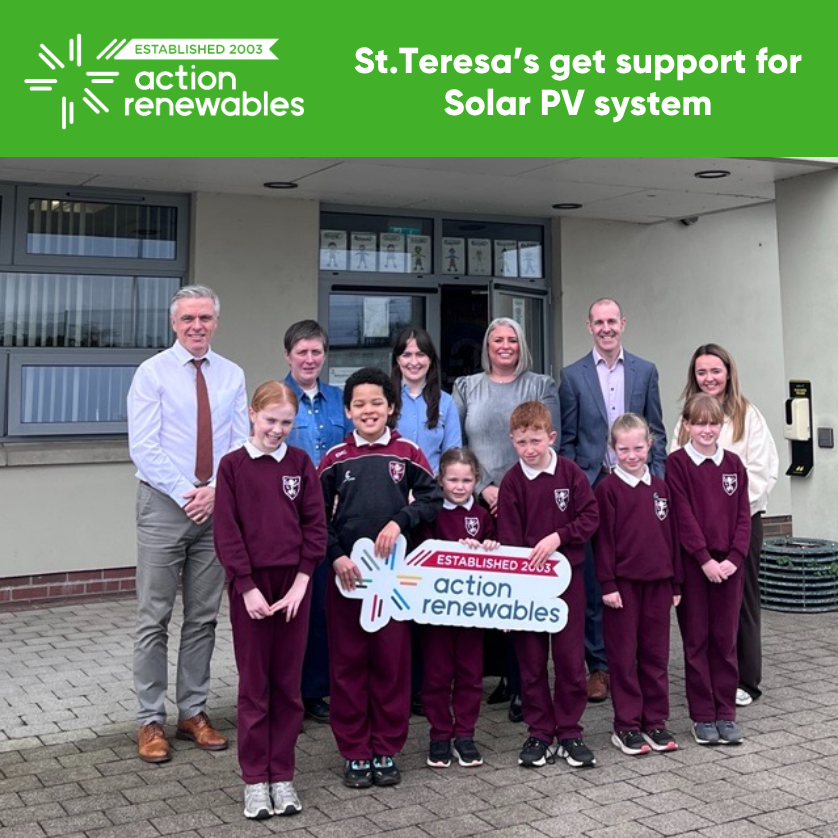 St. Teresa’s Primary School, Lurgan Restores Solar Power with Support from Action Renewables