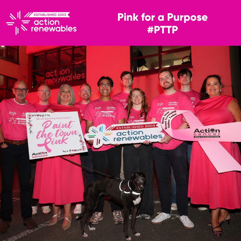 Pink for a Purpose: Action Renewables Backs Action Cancer’s #PTTP Campaign