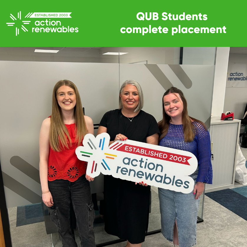 PGCE Students Complete Successful Placement at Action Renewables