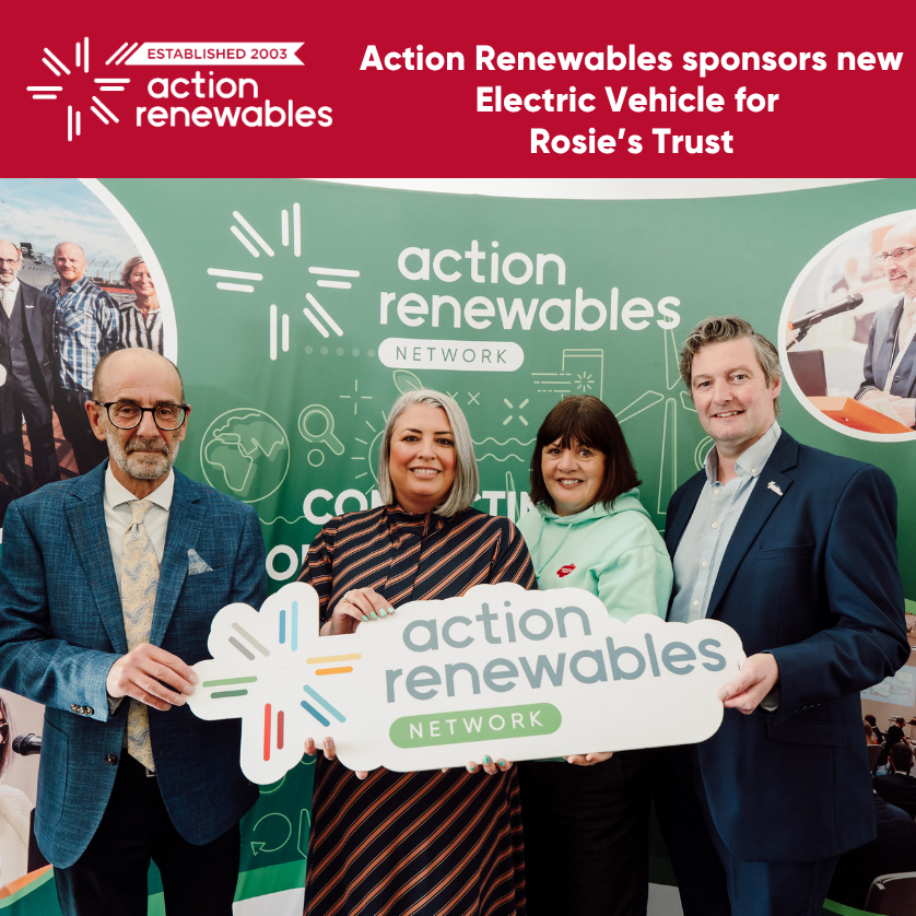 Action Renewables Sponsors New Electric Van to Power Rosie’s Trust Community Services