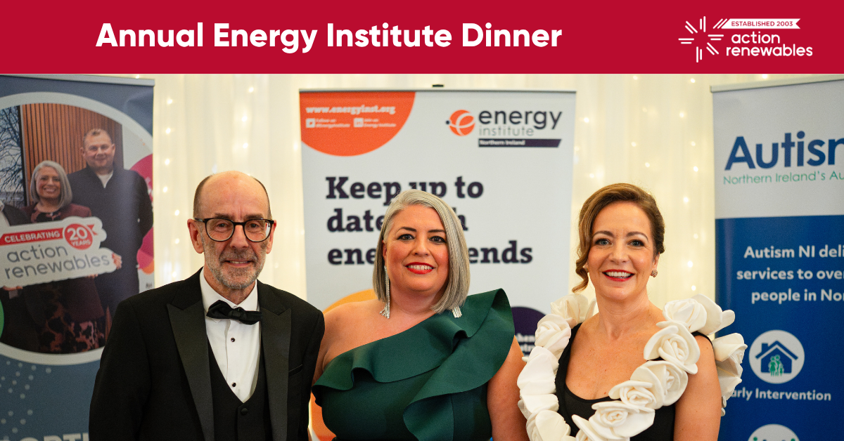 Feel the Energy in the Room  – Proud Sponsors of the Energy Institute Annual Dinner